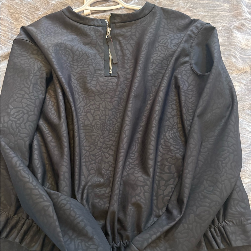 lululemon athletica Black Crew Neck Sweater